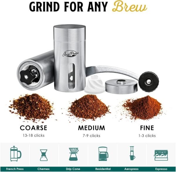 Molino manual de café JavaPresse